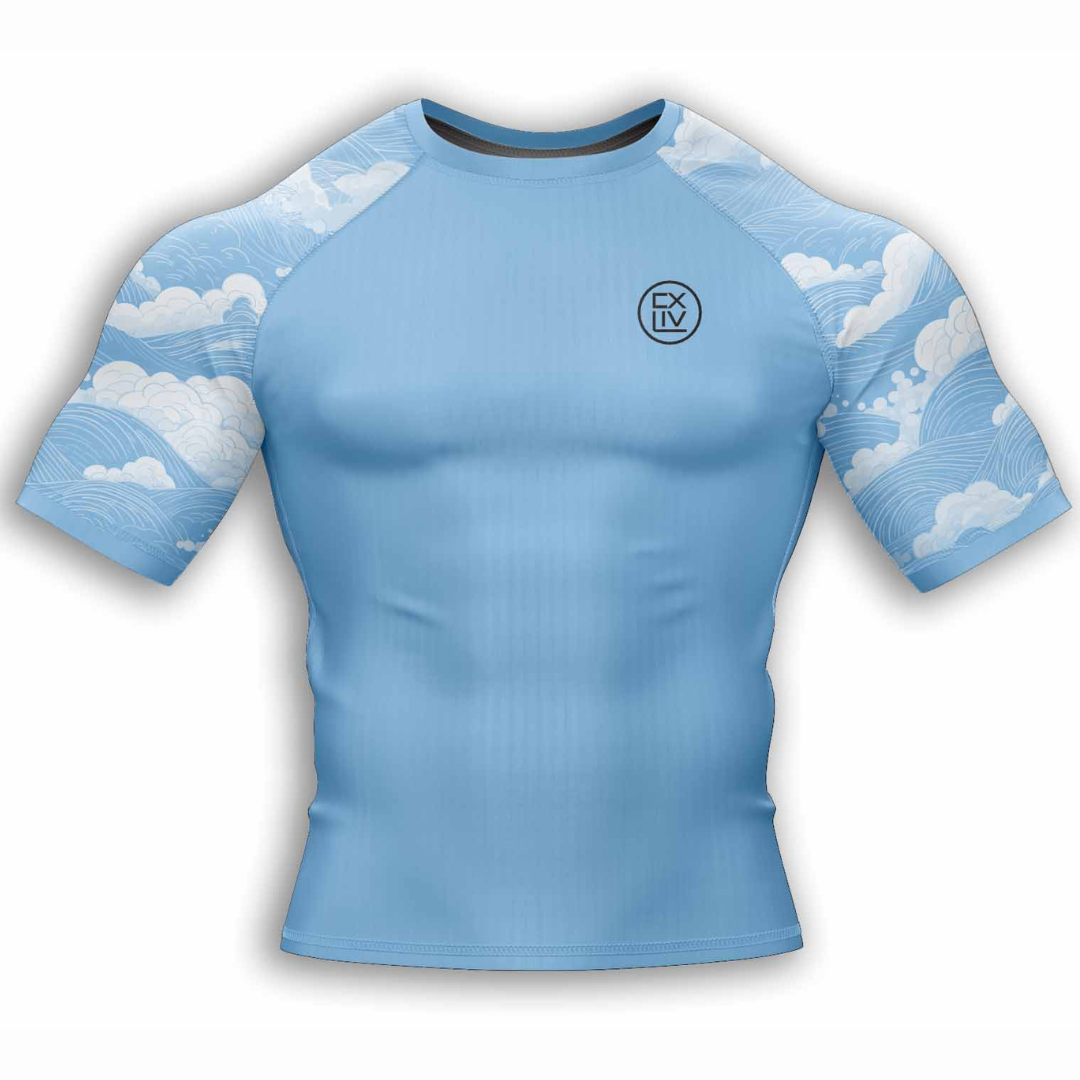 Genesis | Sky Short Sleeve Rashguard